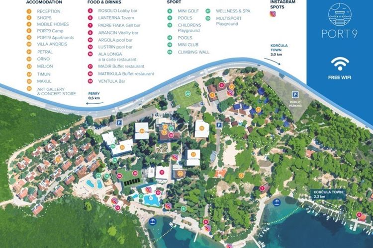 Port 9 Aminess hotel - Korčula (ostrov Korčula) - 101 CK Zemek - Chorvatsko