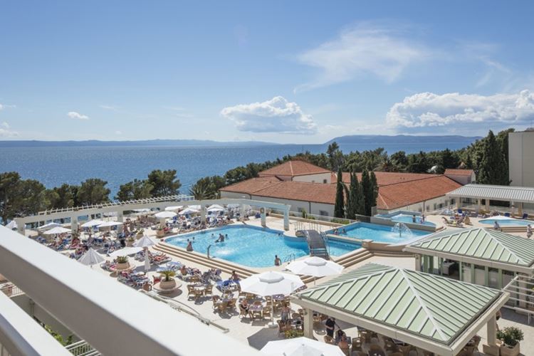 Alga Bluesun hotel - pokoj Superior, balkon, strana moře - Tučepi - 101 CK Zemek - Chorvatsko