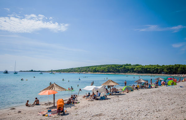 Pláž Sakarun 5 km od hotelu -Božava -Dugi Otok - Chorvatsko - 101 CK Zemek 2