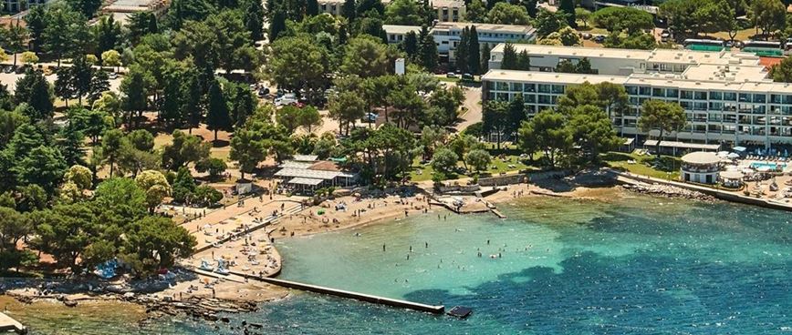 Umag Plava Laguna Residence - Pisečná pláž u hotelu Sipar - Umag - 101 CK Zemek - Chorvatsko